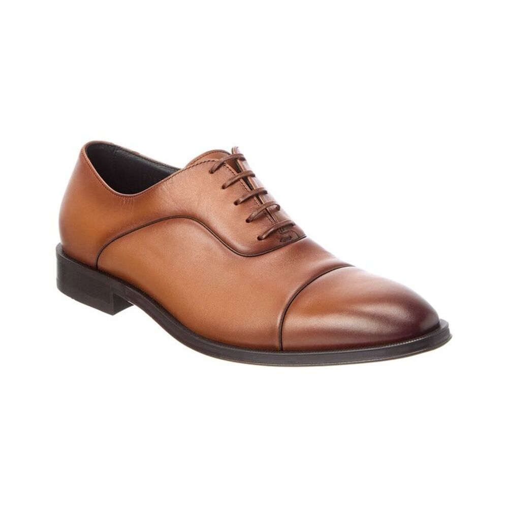 Hugo Boss Derrek Leather Oxford, Brown
